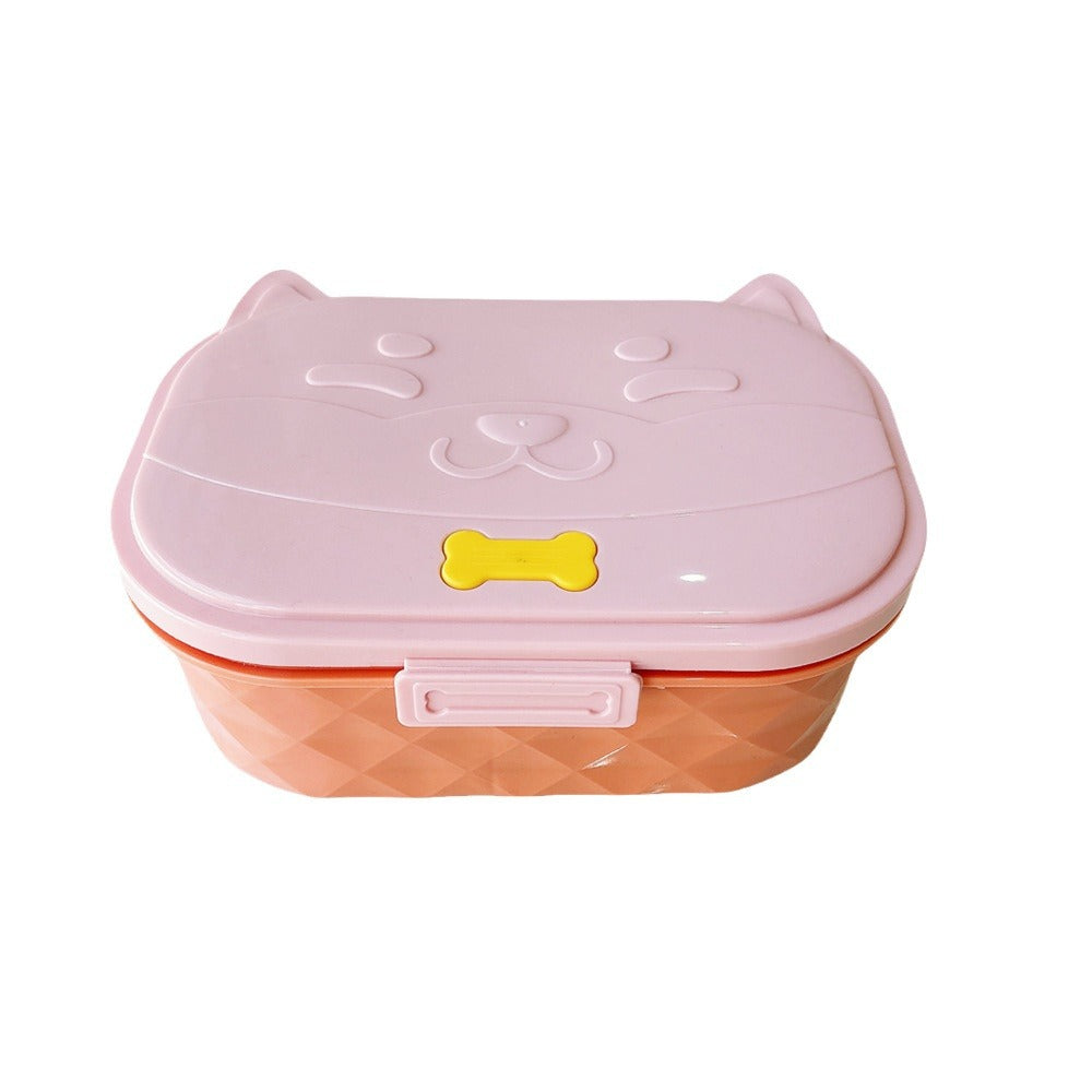 Playful Pet-Themed Food Storage Container