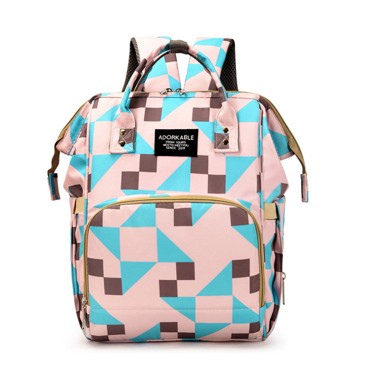 Vibrant Artistic Design Backpack Kalsten