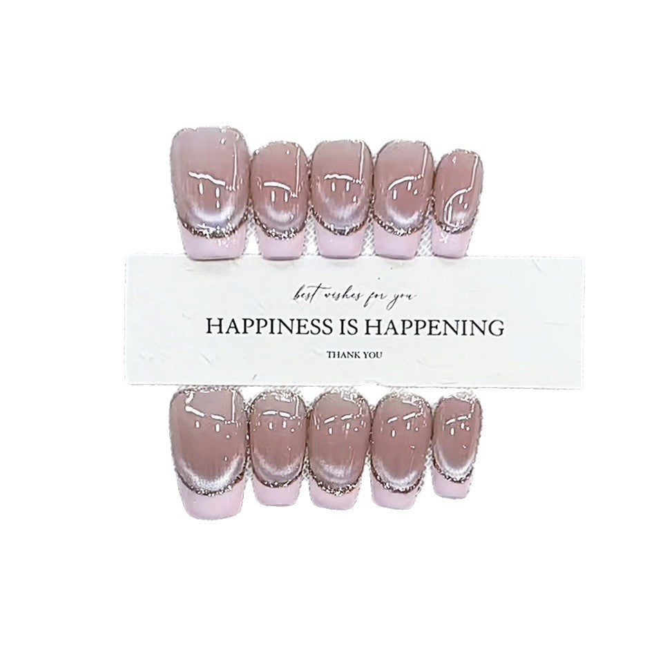 Glamorous Ombre Effect Press-On Nail Set Kalsten