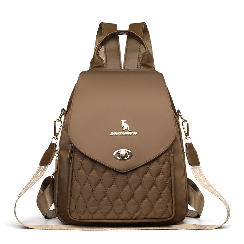 Modern Quilted Backpack