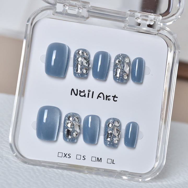 Premium Glamorous Press-On Nail Extensions Kalsten