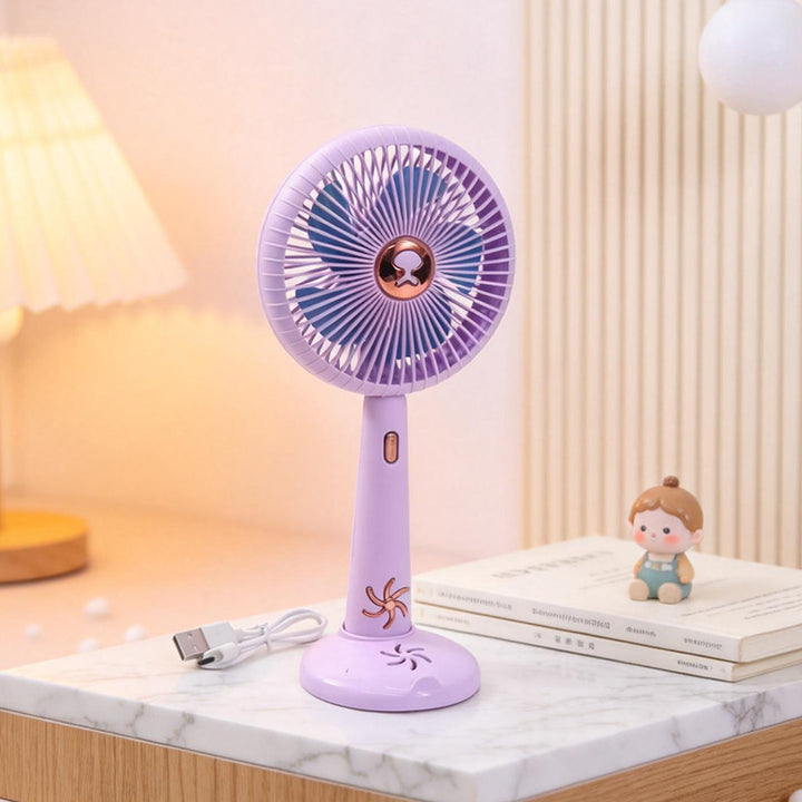 Ladies Portable Table Fan with Innovative Design Kalsten