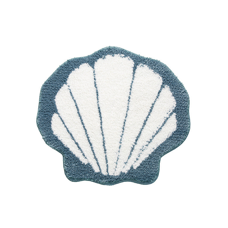Shell-Shaped Bath Mat Kalsten
