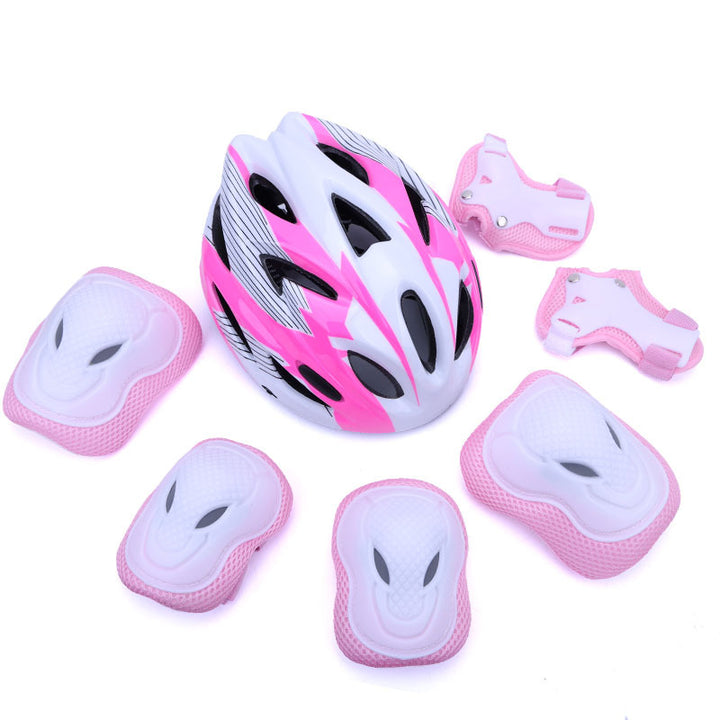 Multi-Protection Cycling Helmet and Pad Set Kalsten