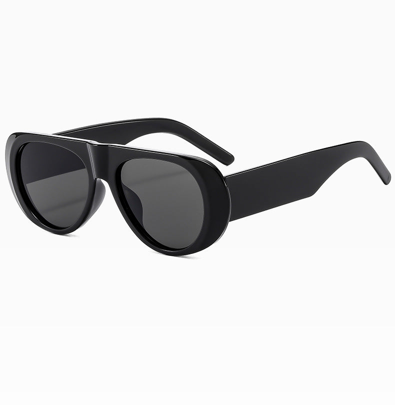 Contemporary Oversized Shield Sunglasses Kalsten