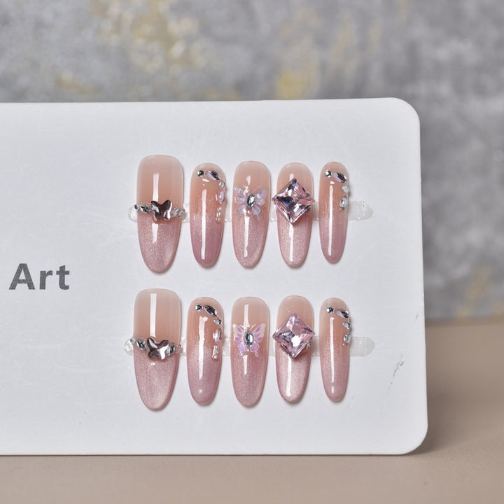 Decorative Animal Print Press-On Nail Set Kalsten