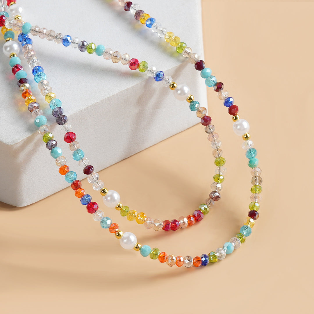 Decorative Colorful Beaded Eyewear Chain Kalsten