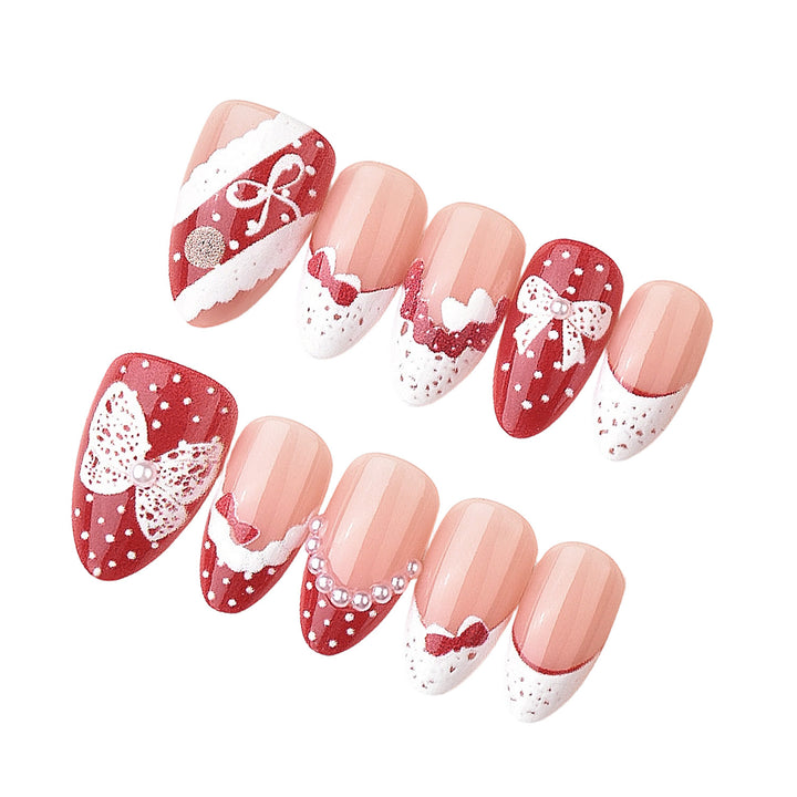 Decorative Holiday-Themed Press-On Nail Set Kalsten