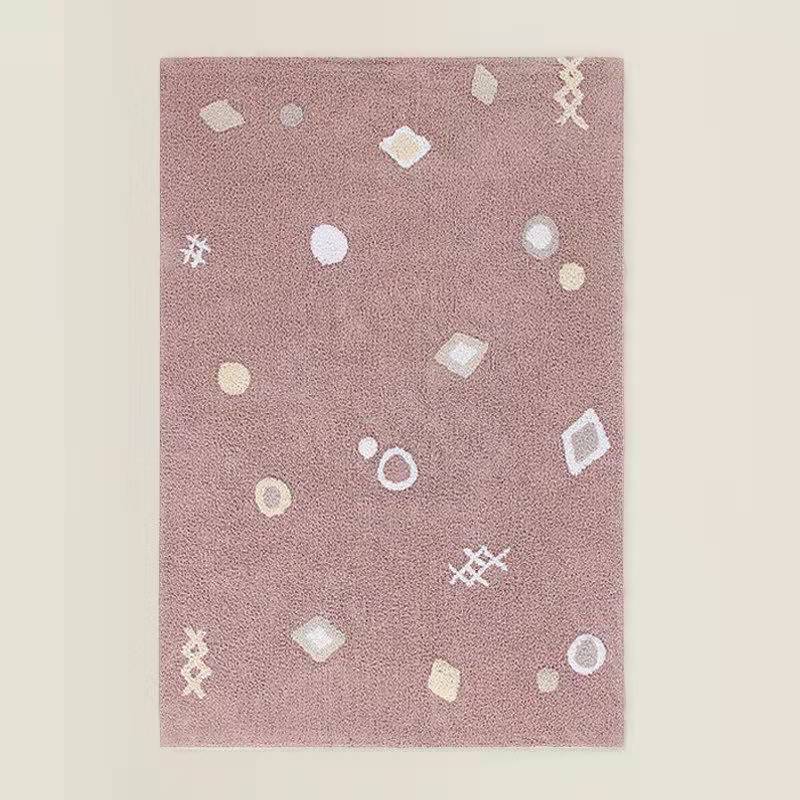 Floral Pattern Bath Mat