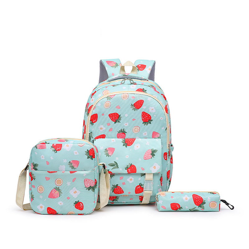 Backpack set with fruity design Kalsten