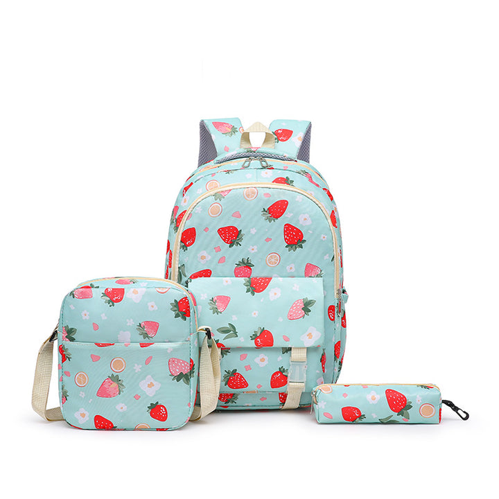 Backpack set with fruity design Kalsten