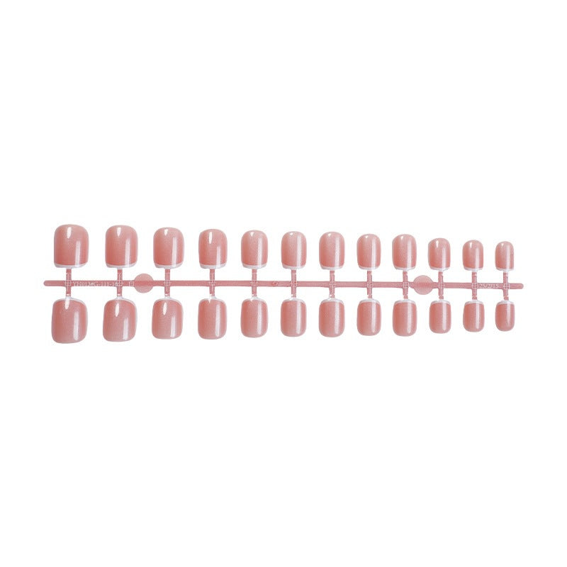 Artificial nail set with gentle petal finish and flexible fit Kalsten