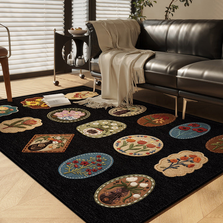 Decorative Area Rug for Bedroom Floor Decor