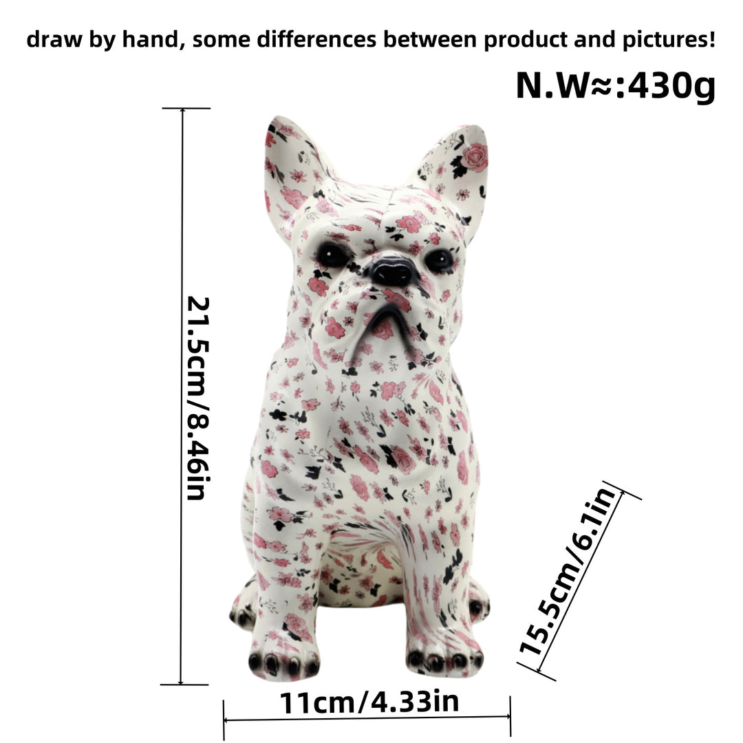 Artistically designed bulldog figure Kalsten