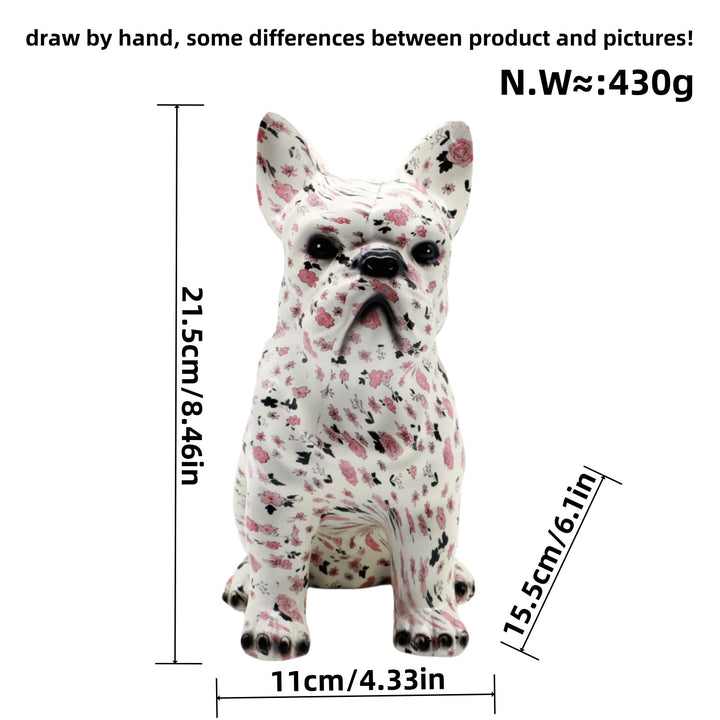 Artistically designed bulldog figure Kalsten