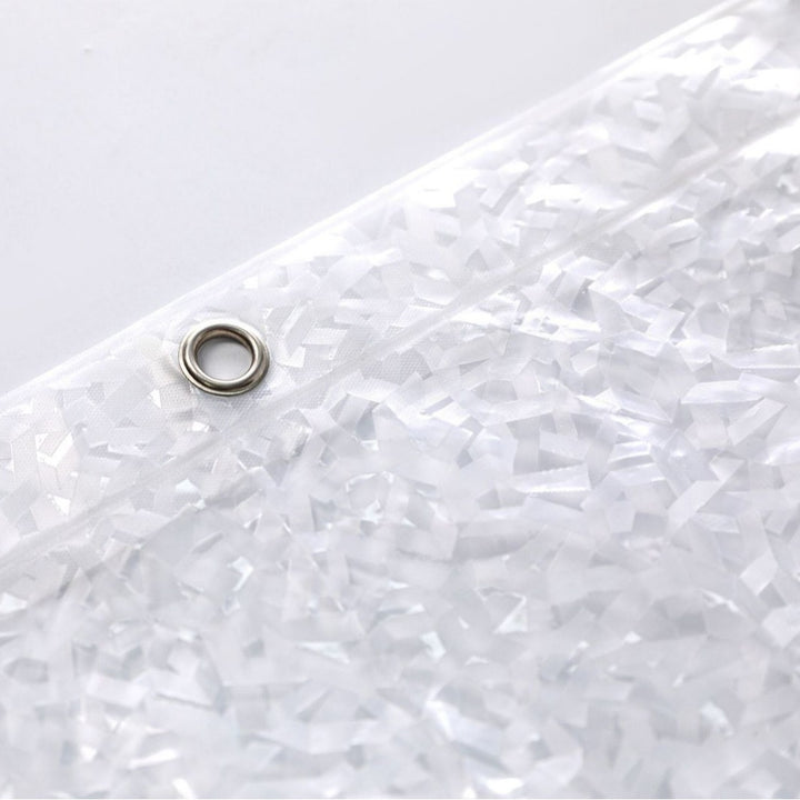 Elegant Textured Shower Curtain Kalsten
