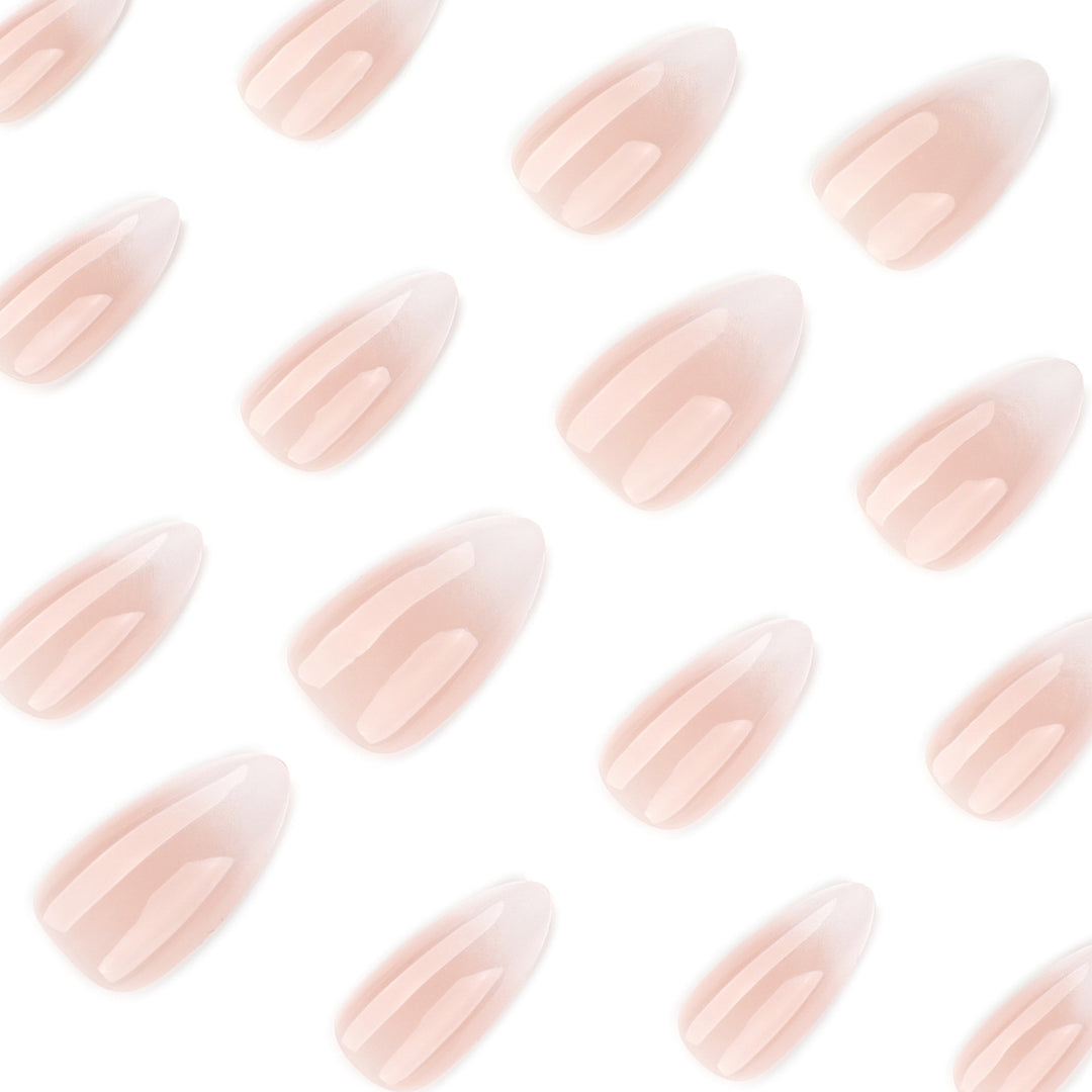 Artful stiletto nails with an elegant gradient and high gloss Kalsten