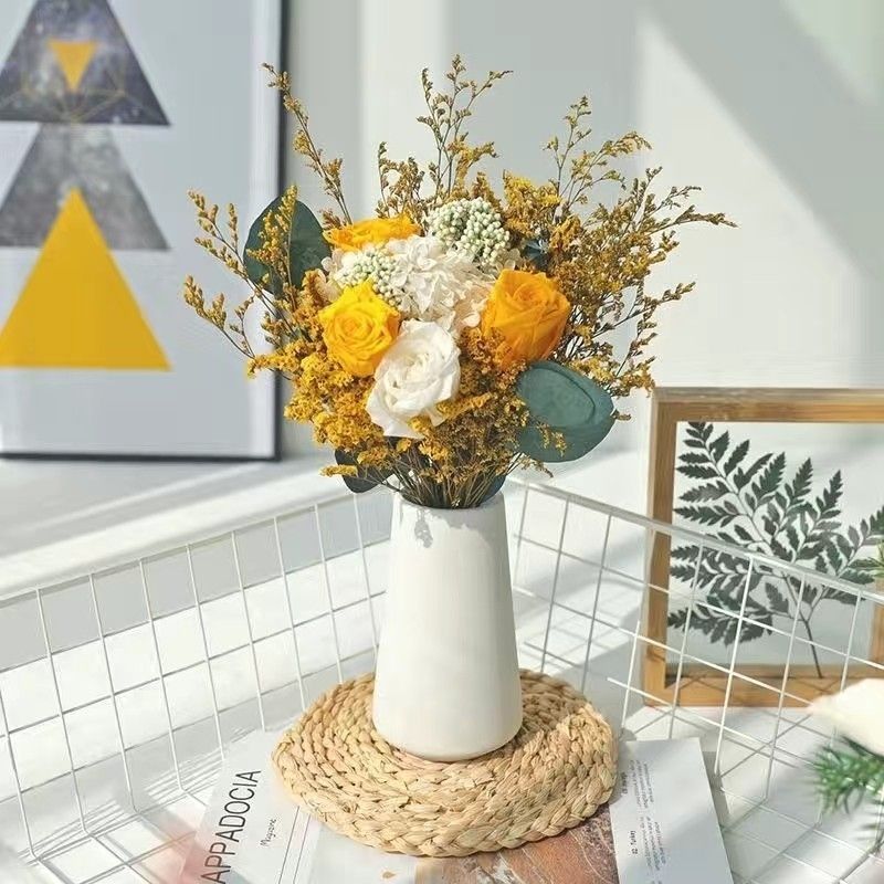 Elegant Decorative Faux Floral Arrangement
