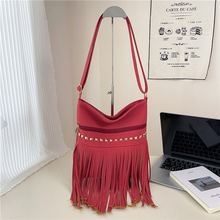 Stylish Fringe Crossbody Bag Kalsten