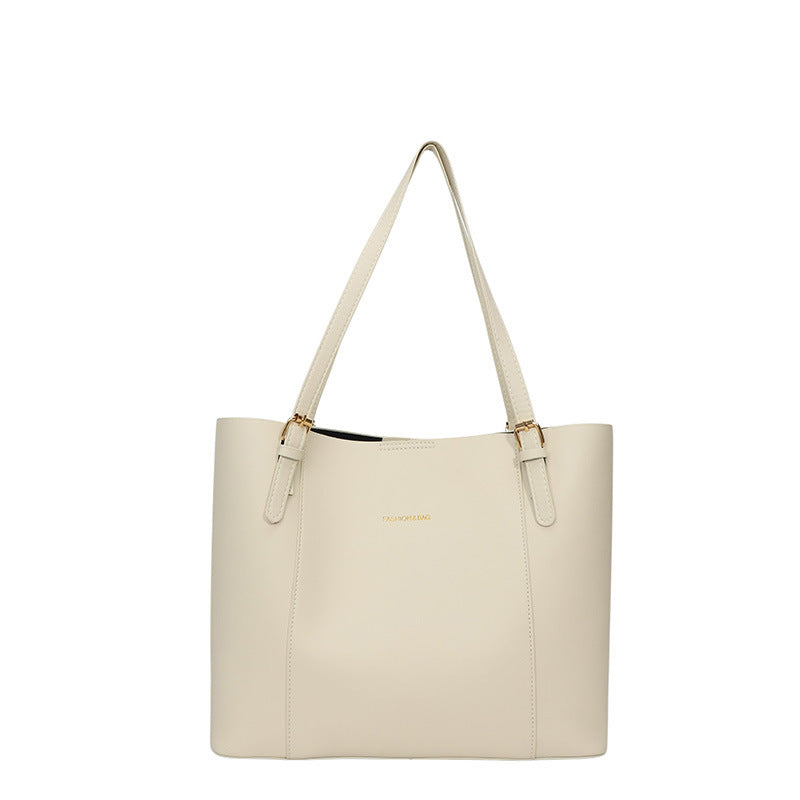 Sleek Minimalist Leather Tote Bag Kalsten