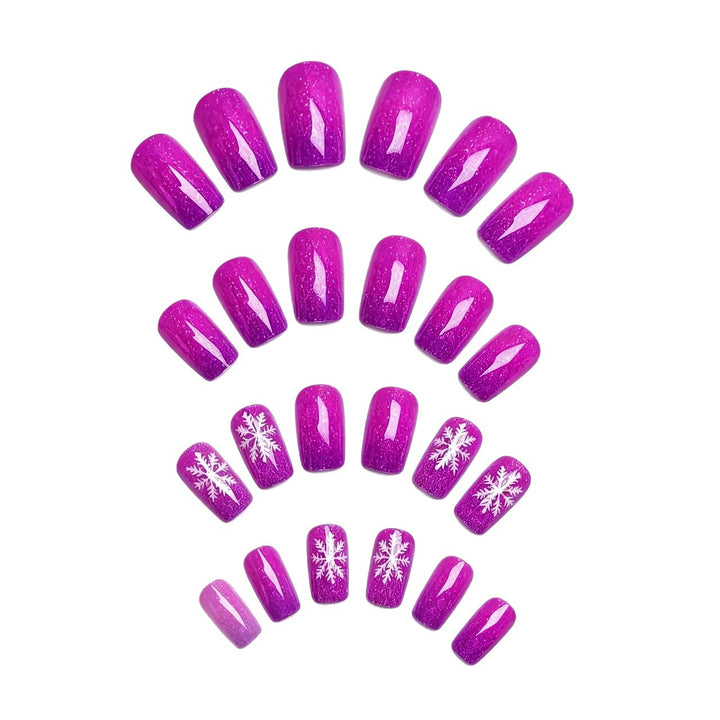 Glittery Frosted Nail Art Kalsten