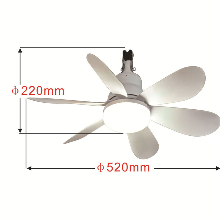 Ceiling fan with integrated light Kalsten