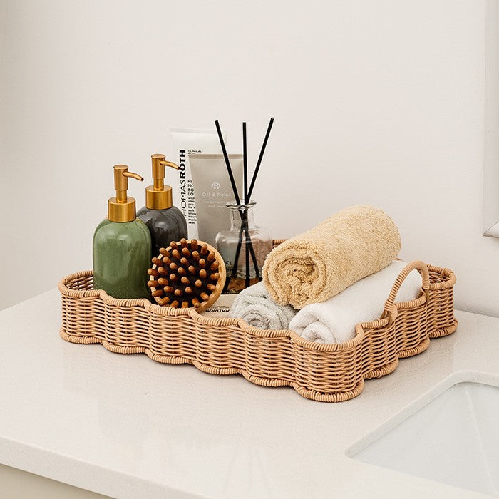 Natural Woven Storage Tray Kalsten