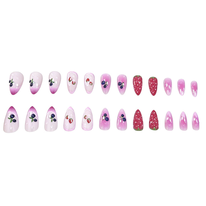 Artistic Fruit-Inspired Nail Art Kalsten