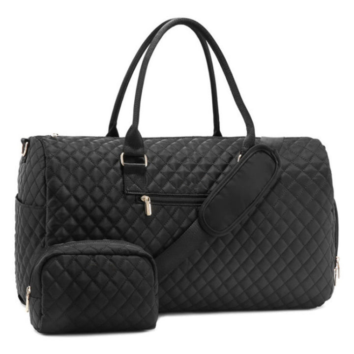Fashionable and Luxurious Travel Bag with Removable Cosmetic Bag Kalsten