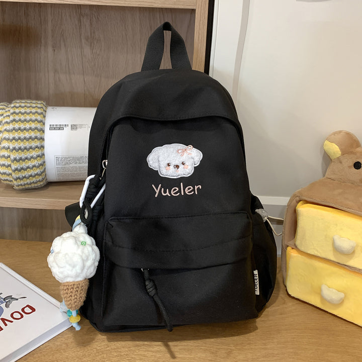Embroidered Character Backpack Kalsten