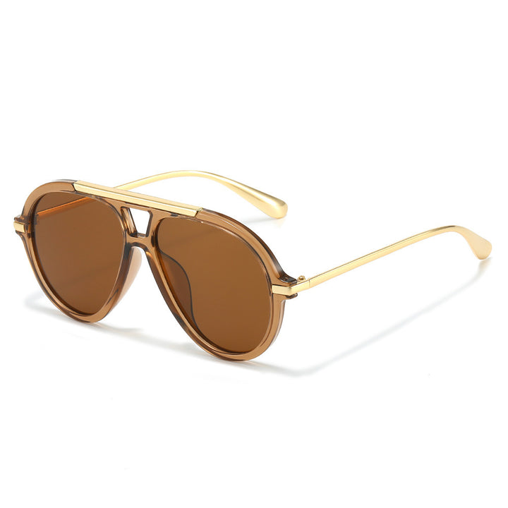 Fashion-Forward Futuristic Round Sunglasses Kalsten