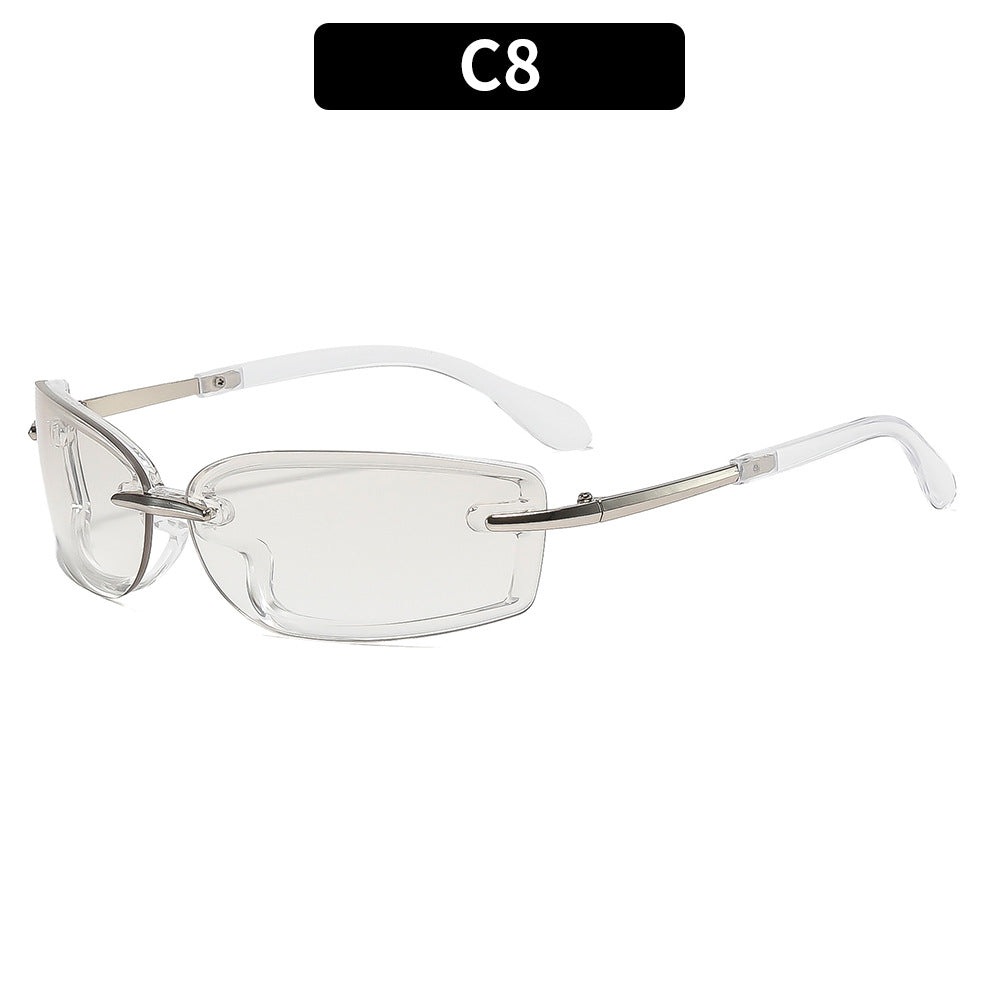 Futuristic Fashion Shield Sunglasses