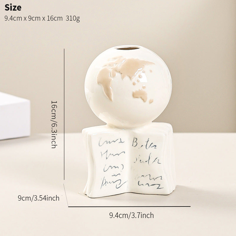 Elegant Ceramic Globe Bank Kalsten
