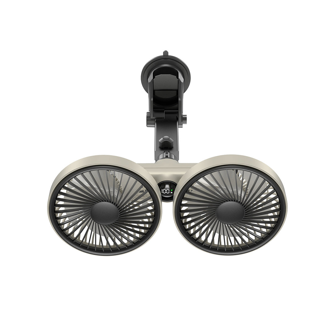 Unisex Dual-Headed Adjustable Ceiling Fan Kalsten