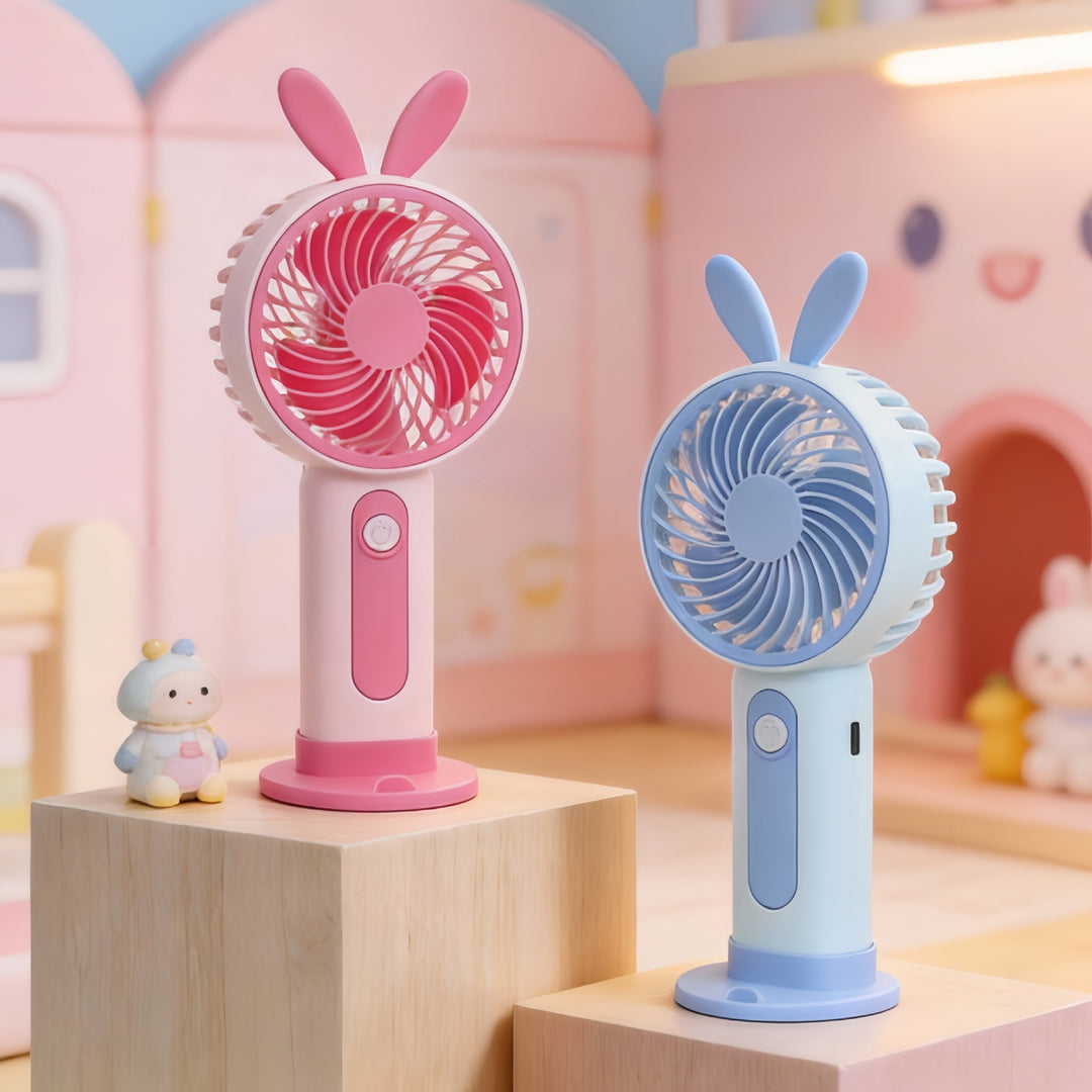 Ladies Hand Fan with Cute Animal Design Kalsten