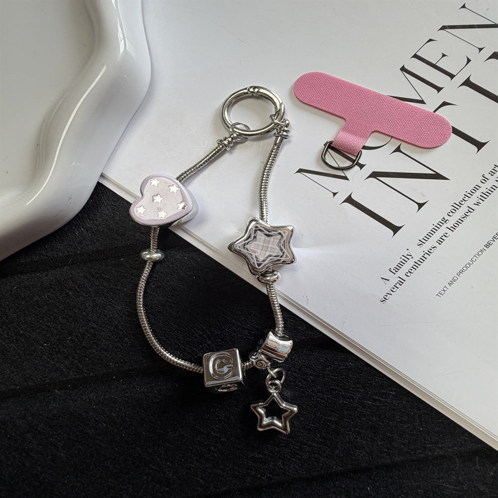 Unique Beaded Charm Keyring Kalsten