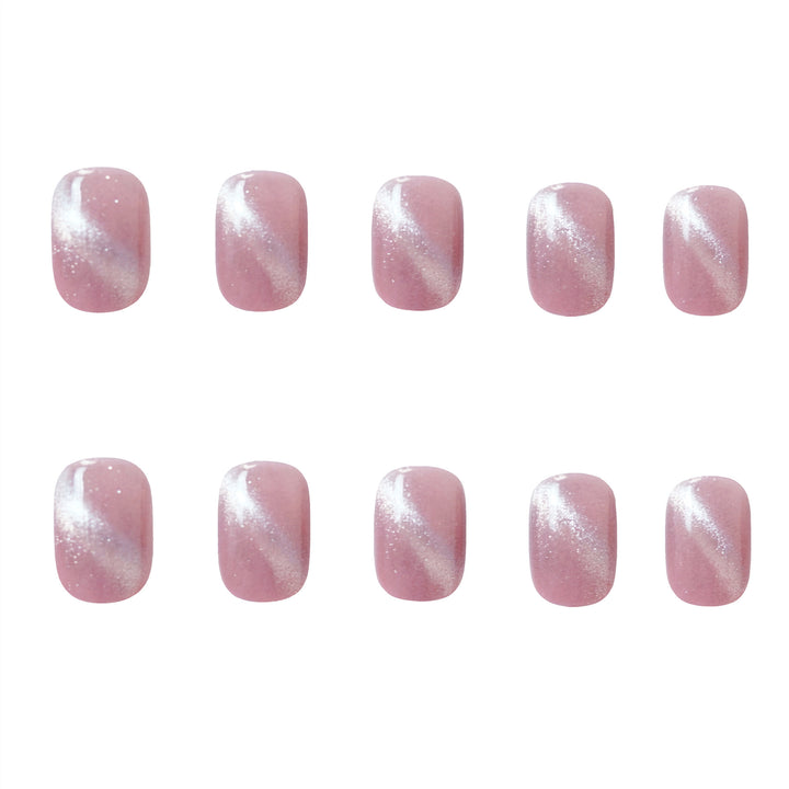 Sparkling Gel Press-On Nail Set Kalsten
