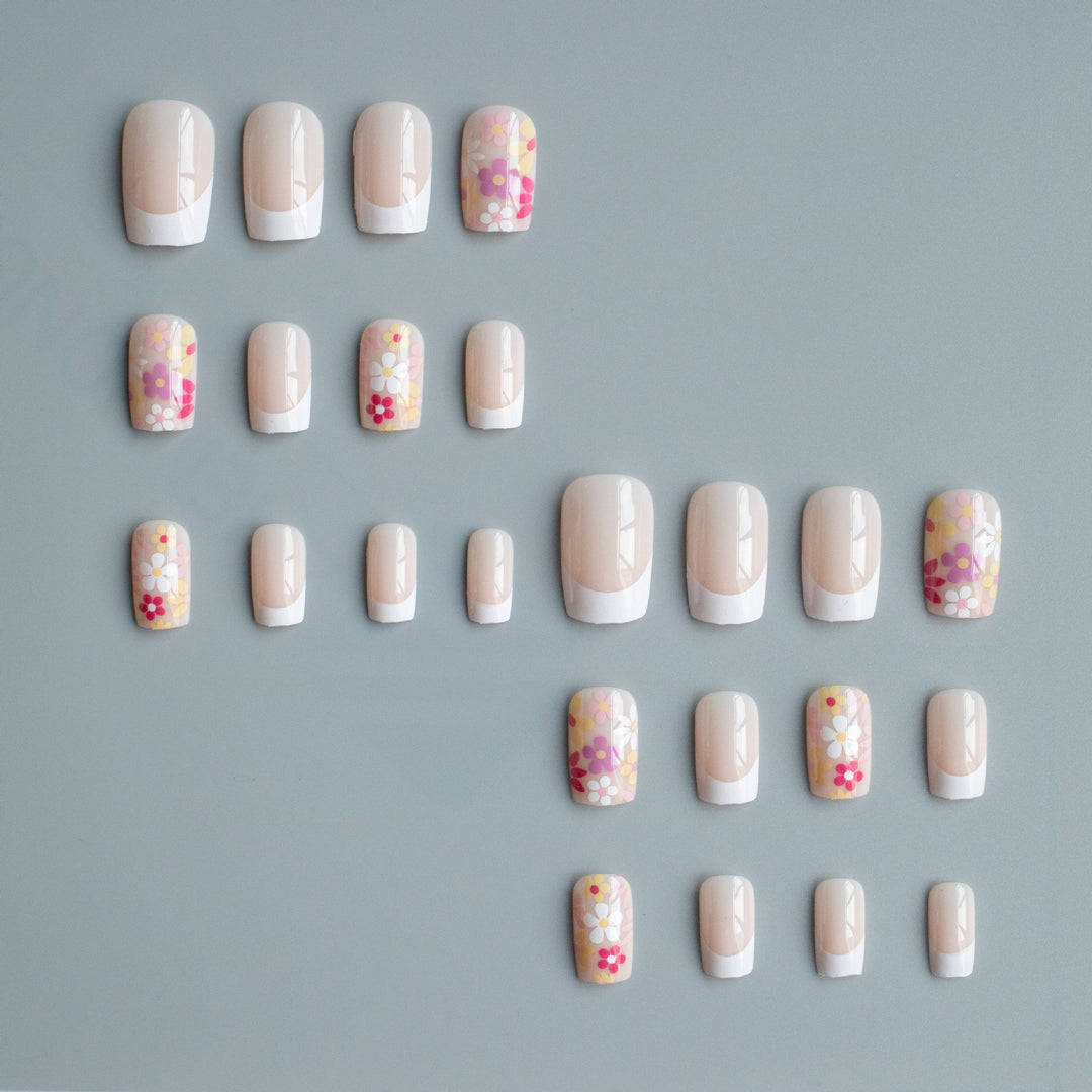 Floral Design Nail Art Kit