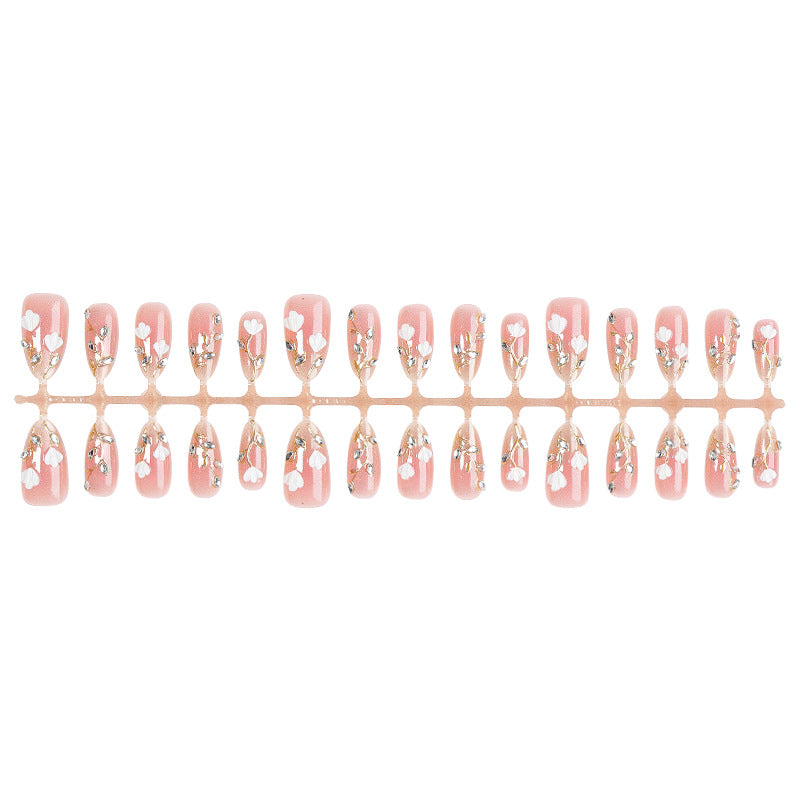 Premium Floral Press-On Nail Art Set Kalsten