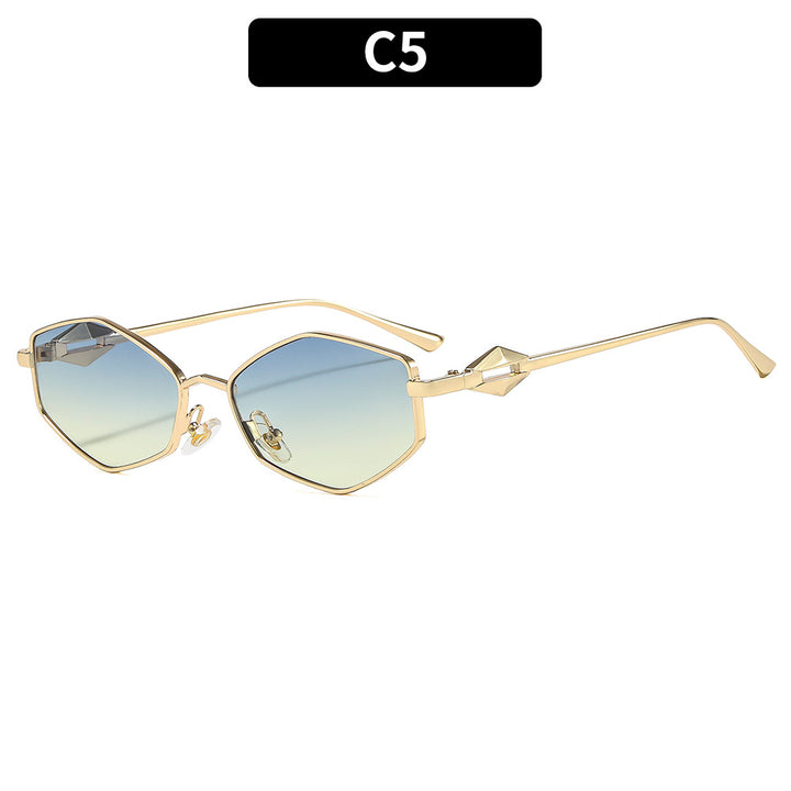Hexagonal Frame Eyewear