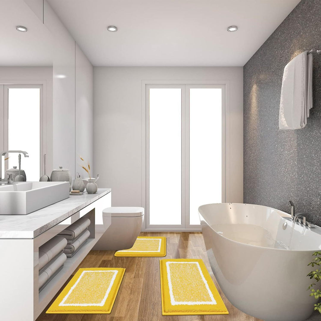 Luxurious Soft Bathroom Mat Set