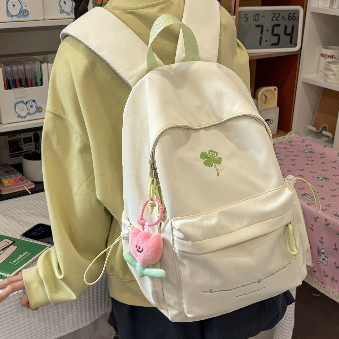 Embroidered Floral Design Backpack Kalsten