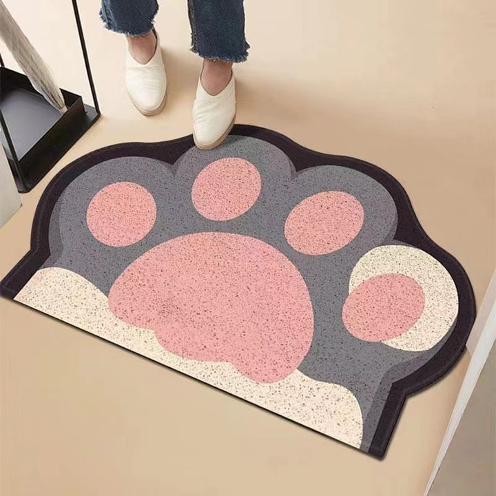 Cute Animal Paw Print Bath Mat Kalsten