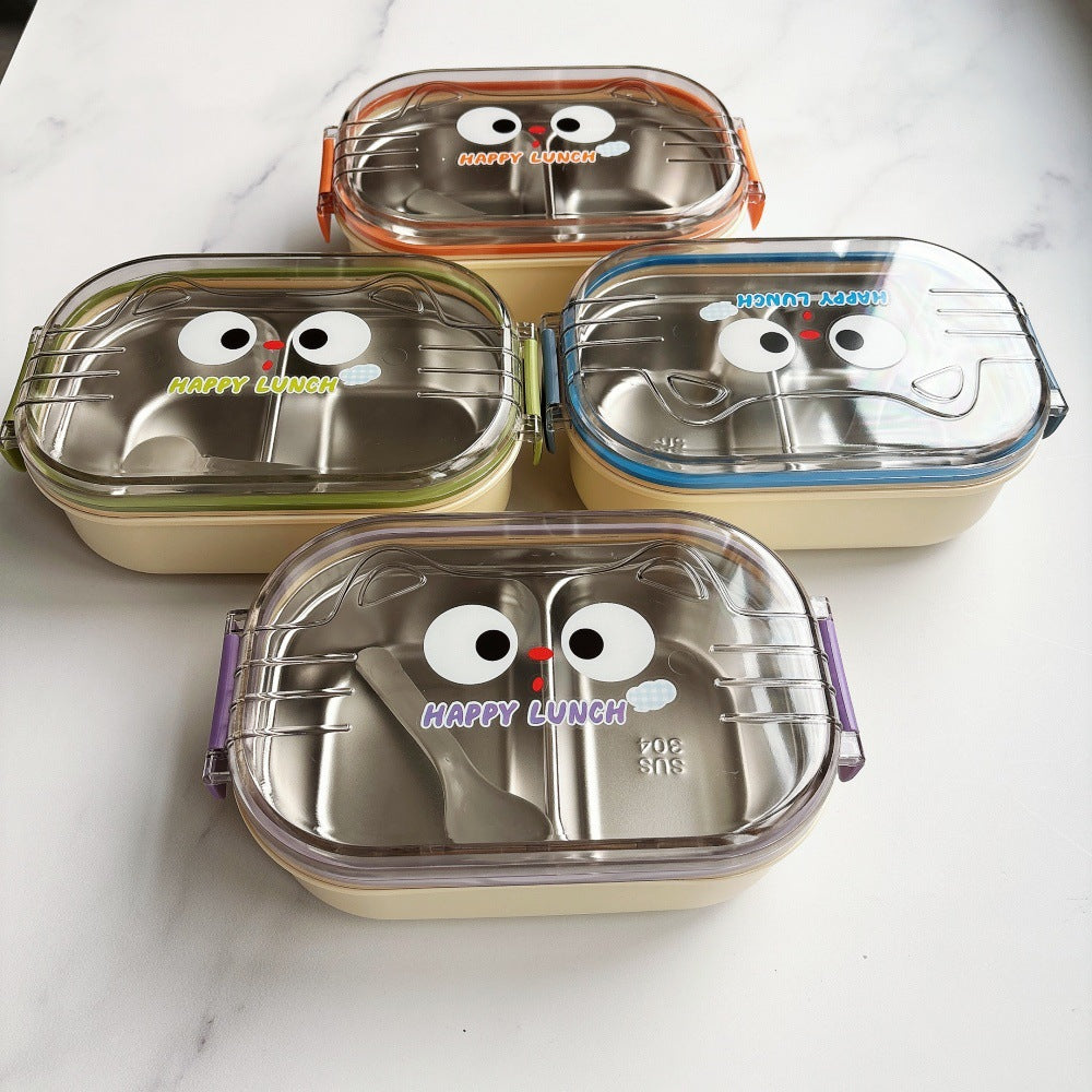 Fun-Themed Multi-Compartment Lunch Box