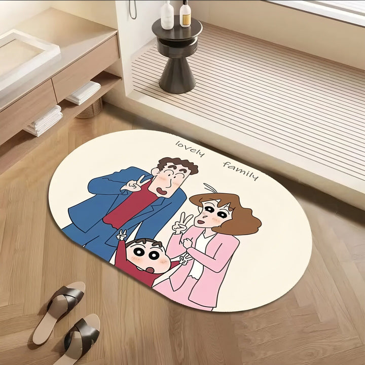 Cartoon Character Bath Mat  1789749580