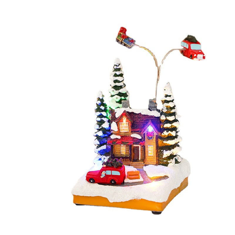 Nostalgic Christmas Village Decoration Kalsten