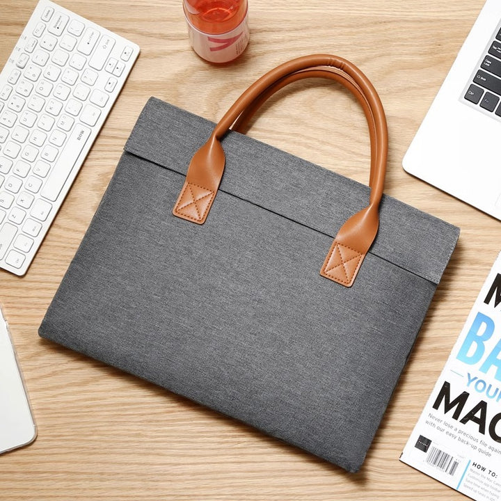 Modern Structured Laptop Tote Bag Kalsten