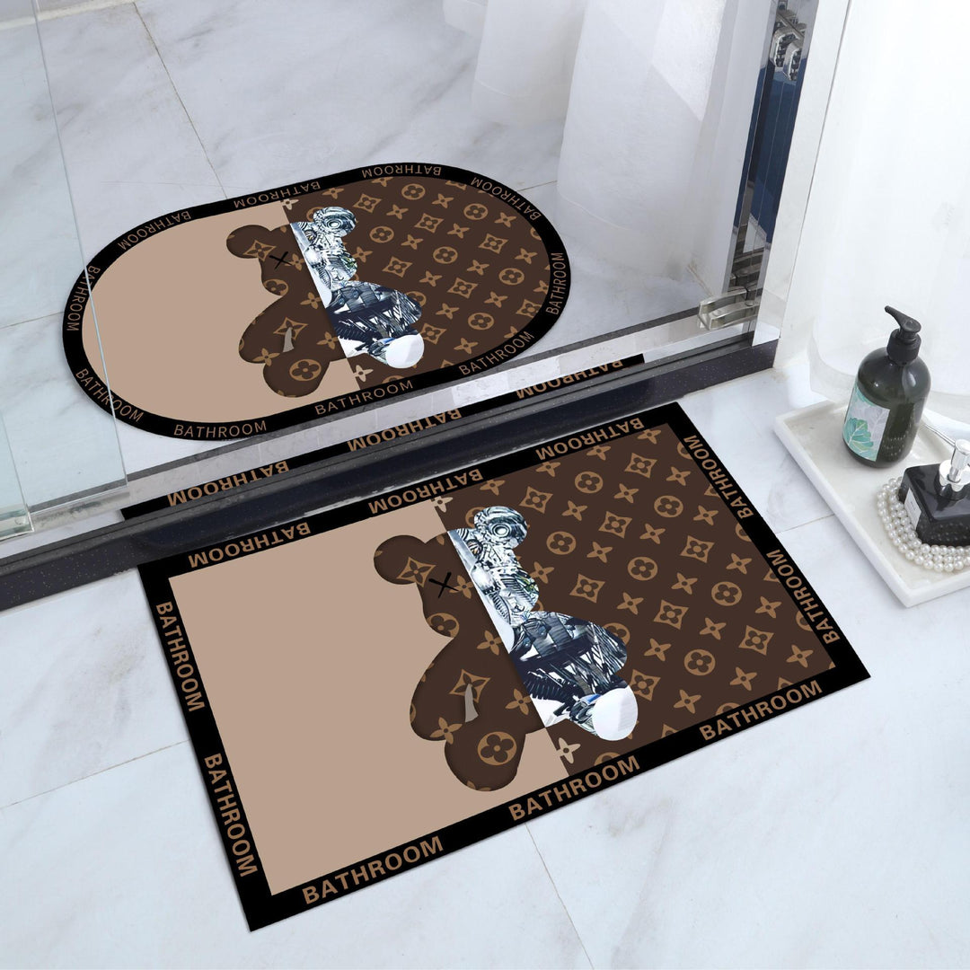 Playful Pet-Themed Area Mat