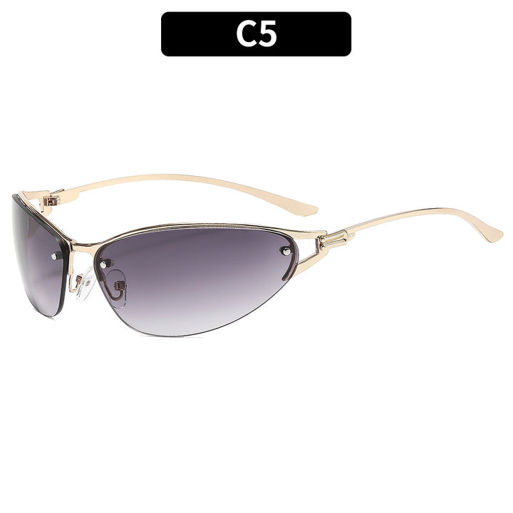Futuristic Stylish Shield Sunglasses