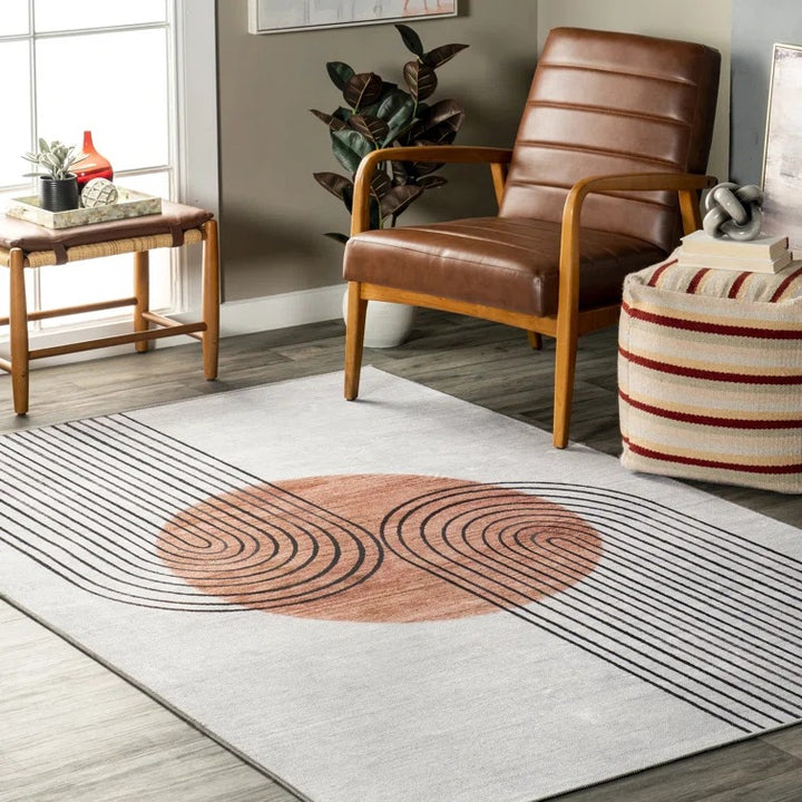Contemporary Geometric Rug